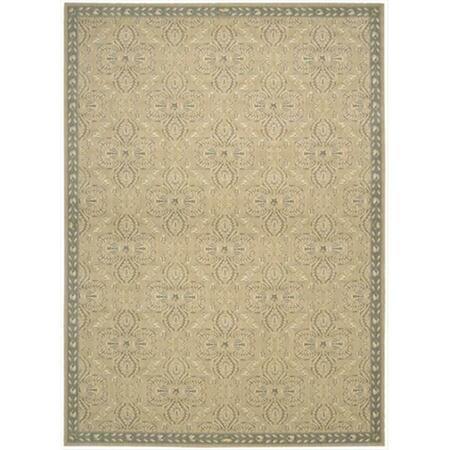 NOURISON Riviera Area Rug Collection Sand 5 Ft 3 In. X 7 Ft 5 In. Rectangle 99446419880